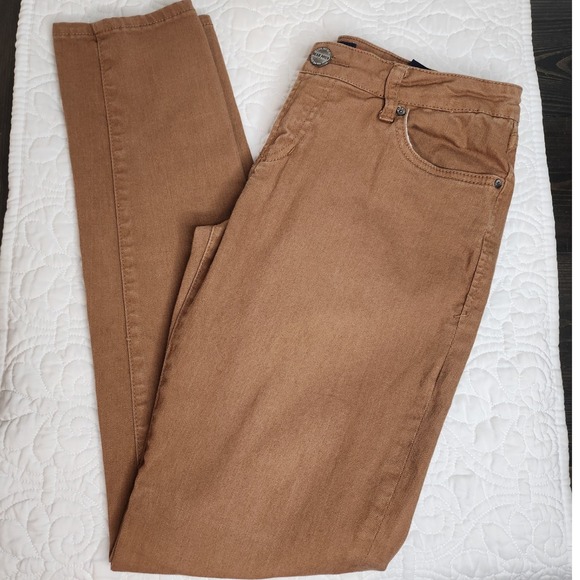 Dear John‎ Women's Jeans Joyrich Comfort Skinny Denim Butterscotch Size 29 - Picture 1 of 7